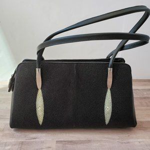 Genuine Stingray Leather Handbag